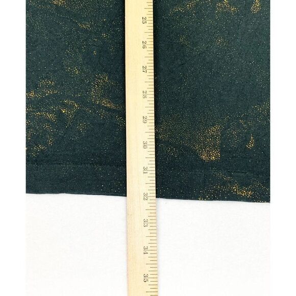 Vintage Native American T-Shirt Cowboy XL Black Gold All over Print - Picture 9 of 10